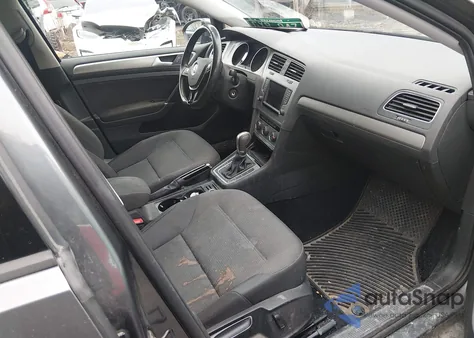 2017 Volkswagen Golf Sportwagen Tsi S из США, поврежденный, VIN 3VW017AU2HM507737